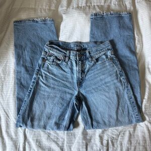 American Eagle Outfitters 000 Short Women's Light Blue Jeans